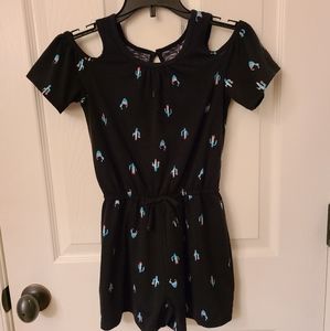 Mudd Cold Shoulder Romper